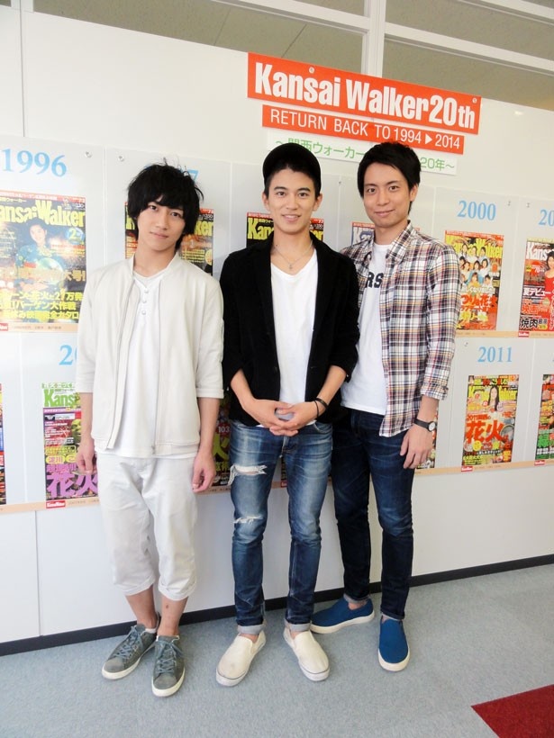見た目も中身も好青年の3人でした♪