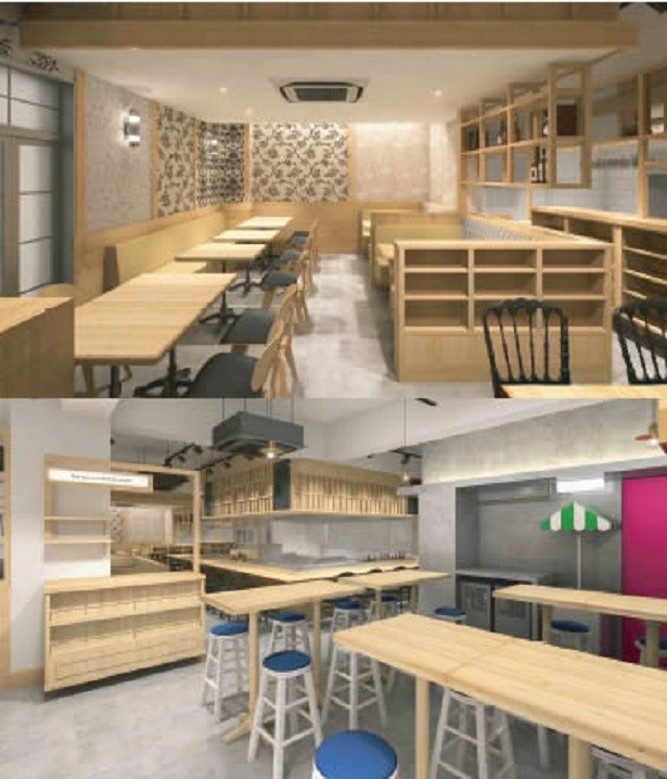 【写真を見る】「パリにある九州料理居酒屋」をイメージ