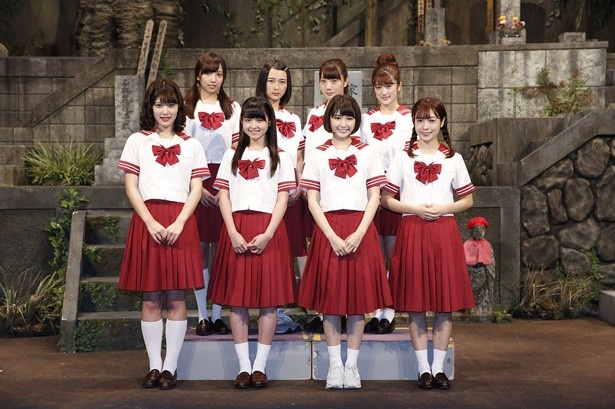 【写真を見る】「墓場、女子高生」出演メンバー