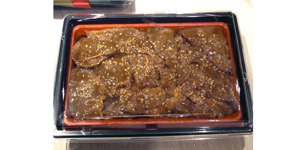「スタミナ牛焼肉弁当」もこのボリューム！