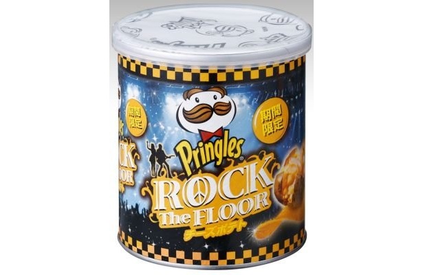 こちらは9月上旬に発売される「プリングルズ ロック・ザ・フロア」のチーズポテト