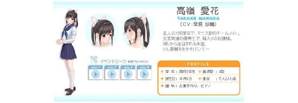 主人公（アナタ）と同学年の高嶺愛花