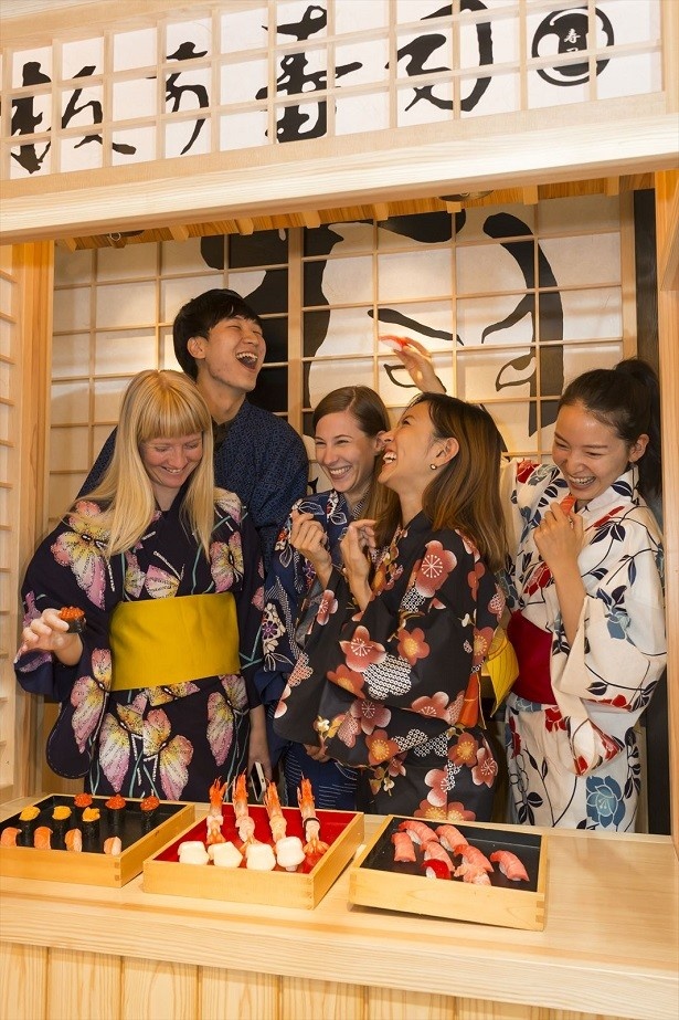 フォトジェニックな仕組みが盛りだくさん