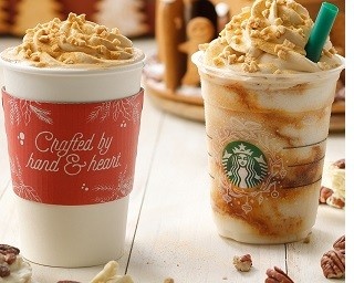 ピーカンナッツの香ばしさ溢れるスタバの限定ドリンク