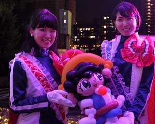 宝塚・花のみちが幻想的にハロウィンライトアップ