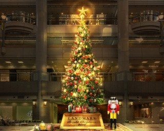 横浜ランドマークタワーのクリスマスは“くるみ割り人形”