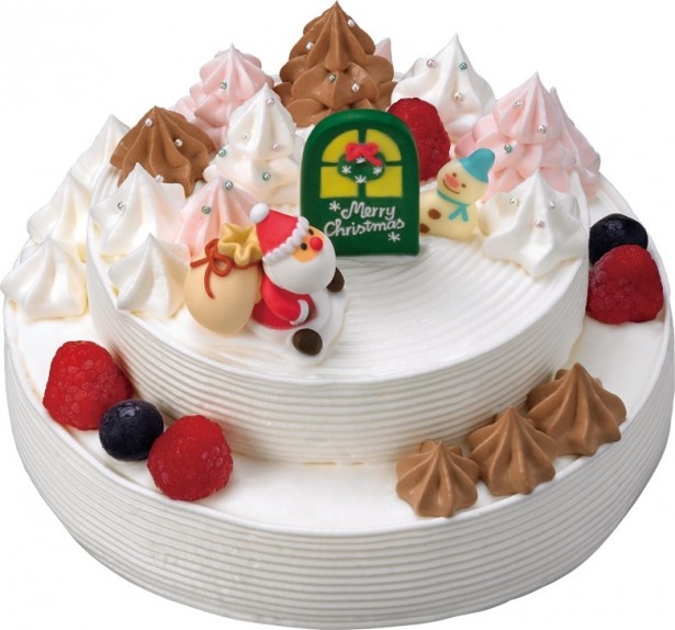 雪の積もったクリスマスの夜をイメージした「わくわくホワイトクリスマス」(参考価格・4300円)
