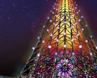 東京スカイツリータウンの“ハートつながるクリスマス”