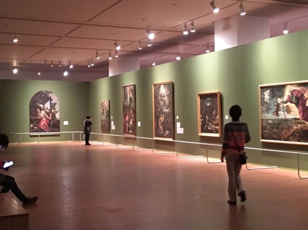 第3章「三人の巨匠たち」の会場