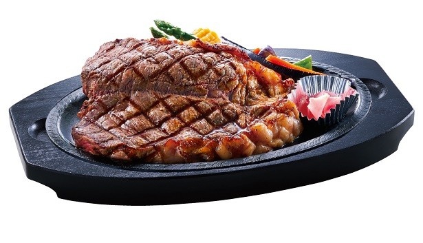 霜降りの入った柔らかで甘みのある肉質が特徴の「サーロインステーキ」