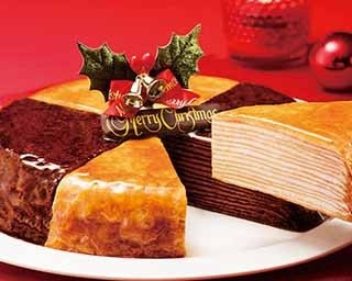 ドトールからクリスマスシーズン限定のミルクレープ