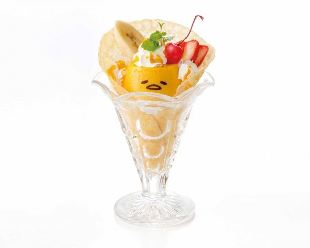マンゴープリンを「ぐでたま」に見立てた「まんご～ぐでーぷ」(税抜1000円)