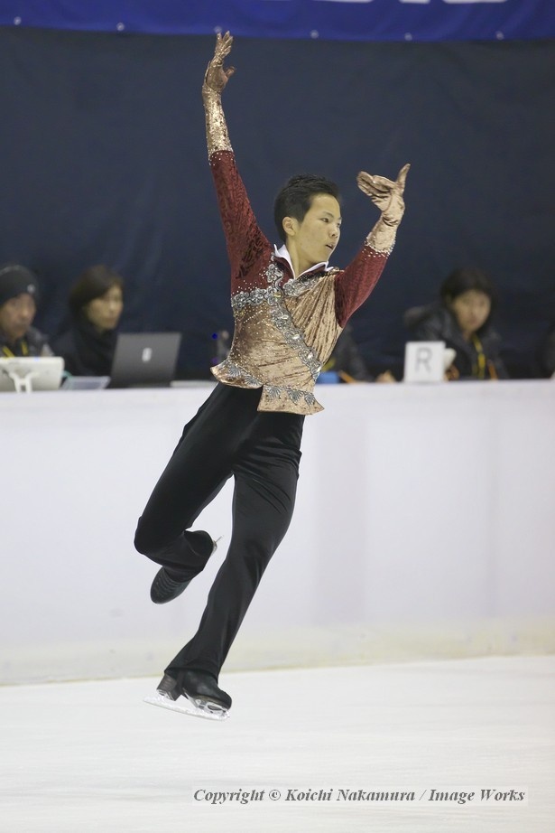 本田太一、フリースケーティングの演技