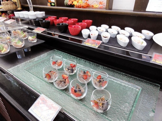 少しづつなので、いろいろな種類を食べられるのが嬉しい