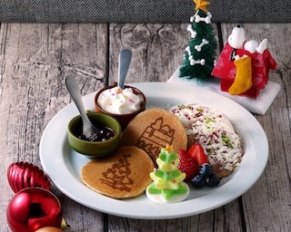 スヌーピーミュージアムがクリスマスバージョンに！