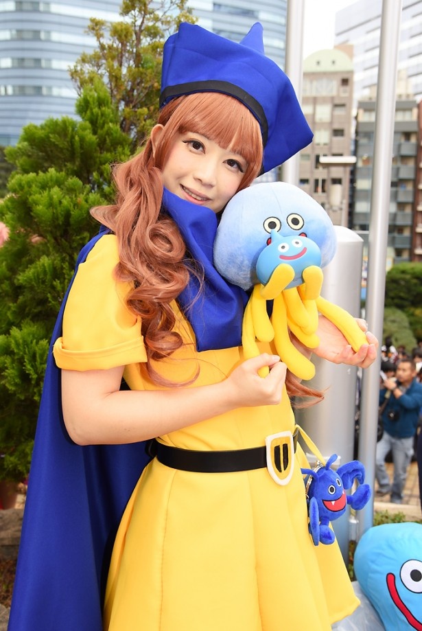 「ドラゴンクエストIV 導かれし者たち」のアリーナに扮する ひぃ子さん