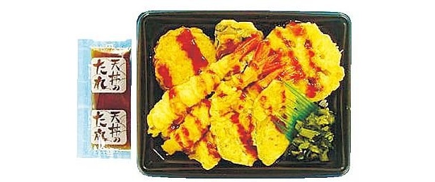 サークルKサンクスからは大阪・勝間南瓜を使った天丼が登場
