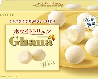 ロッテ「ガーナチョコ」から冬季限定でホワイト＆生チョコ2種類が新登場