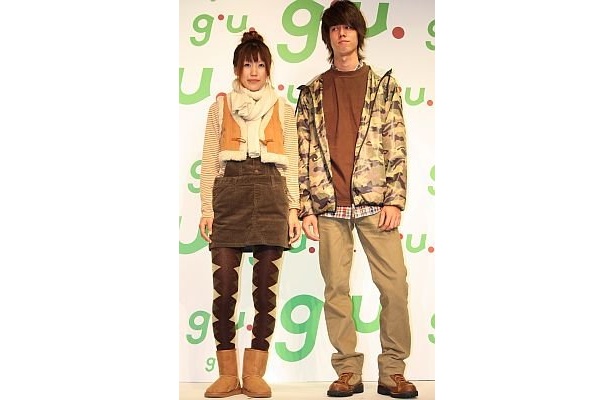 南さんが提案するカップルコーディネート。トータルで男性￥8960、女性が￥5940