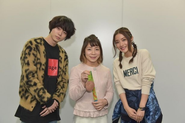 アスリートと人気芸能人が夢の競演を果たす