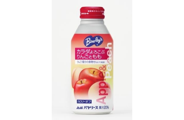 「バヤリース カラダよろこぶ りんごともも ボトル缶400g」は本日発売