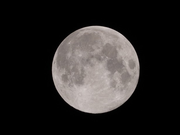 【写真を見る】月がもっとも遠いところにある時に比べ、面積にして約3割も大きく見えるまたとない機会！