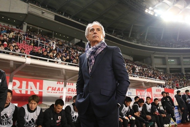日本代表を率いるヴァイッド・ ハリルホジッチ監督