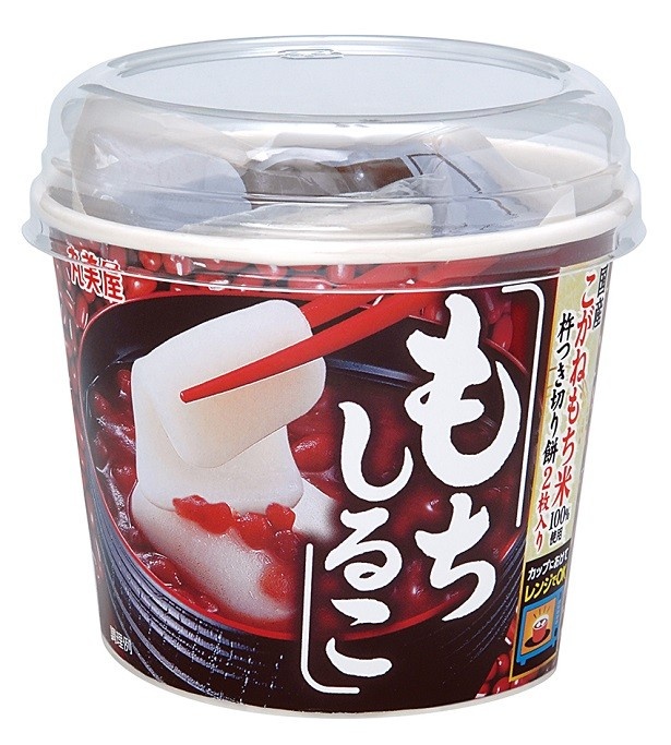 【写真を見る】丸美屋食品工業株式会社が販売する「もちしるこ　カップ入り」(税別240円)