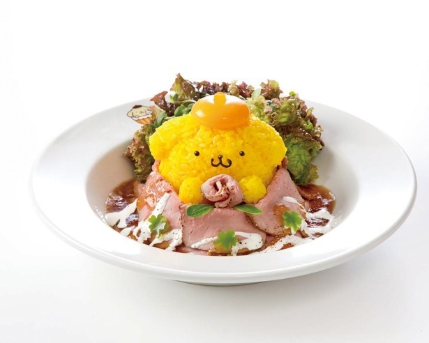 ローズなミートで♪ローストビーフ丼(税抜1290円)