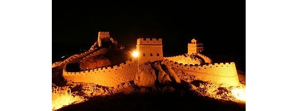 第2期展示「世界遺産・アジア編」で公開された万里の長城