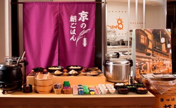 京都の食材を活かした料理や、京漬け物なども楽しめる