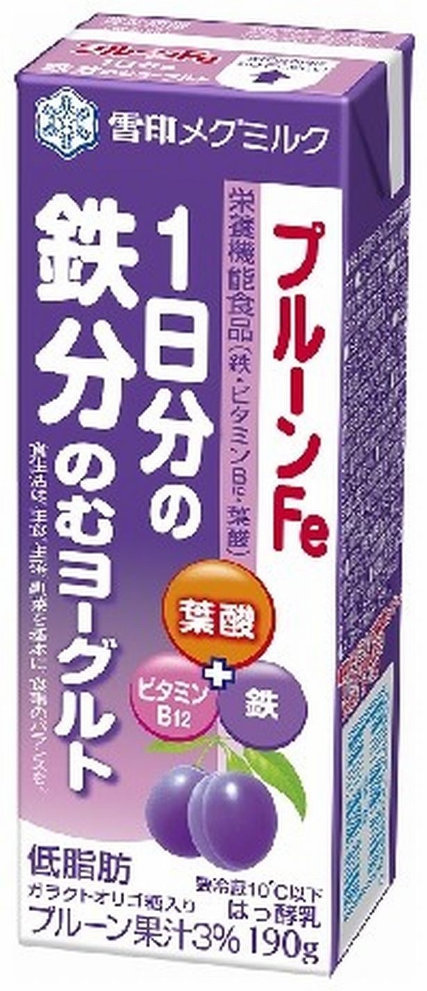 「プルーンFe 1日分の鉄分 のむヨーグルト」