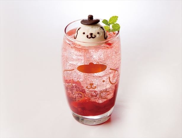 「アイスonストロベリーソーダ」(税抜750円)