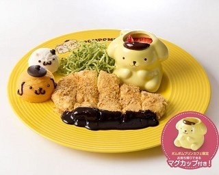 みそカツみたいなケーキ!?ポムポムプリンカフェ新店舗