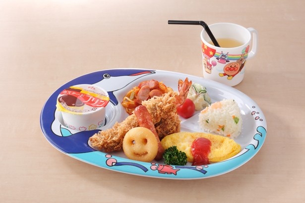 子供向けのセット「おこさまプレート」(590円)にはデザートが付いてくる