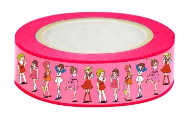 「魔女っ子総柄マスキングテープ」(各税抜650円、全2種類)は気付いた人もテンションが上がりそう