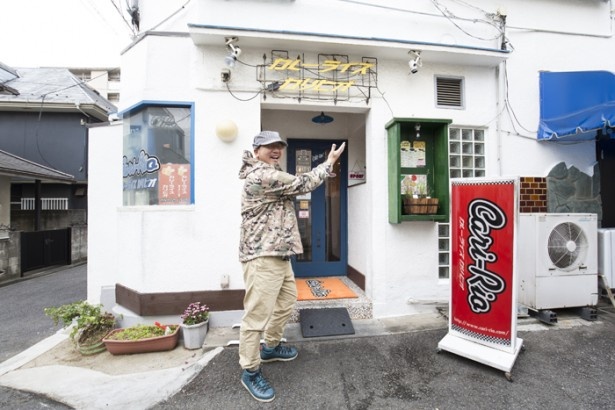 カリヒオは幡ヶ谷駅の北口から細い道を抜けた住宅街に立地。“路地裏カレー”という言葉がぴったり
