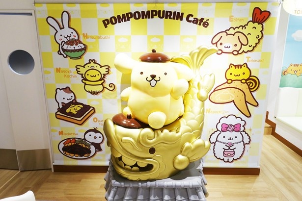 ポムポムプリンと一緒に写真が撮れるフォトスポット