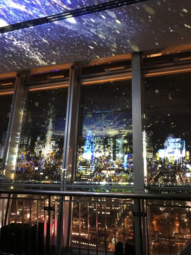 「星空の都市」場面