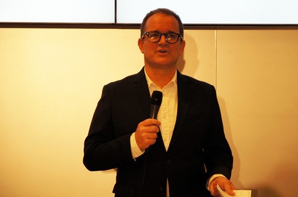 ギャップジャパン株式会社 代表取締役社長であるスティーブン・セア。同職にはことし10月に就任したばかり