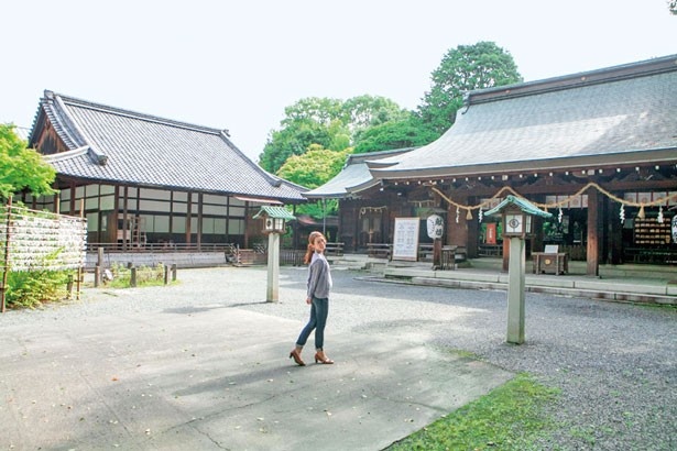 貴重な文化材が多数残る水無瀬神宮は、北大阪コースで謎解きスポットに
