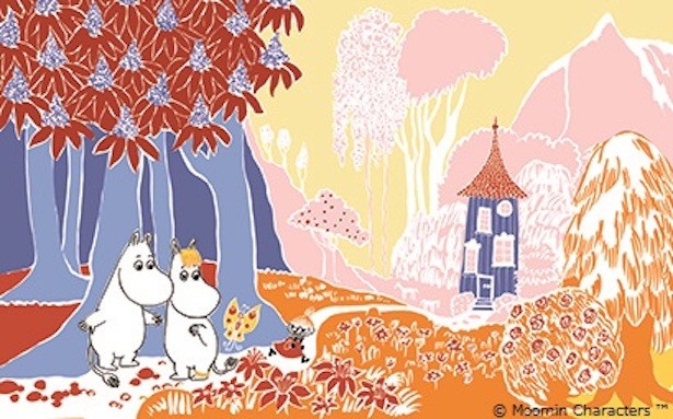 「Moominfamily's Songbook」彩色原稿