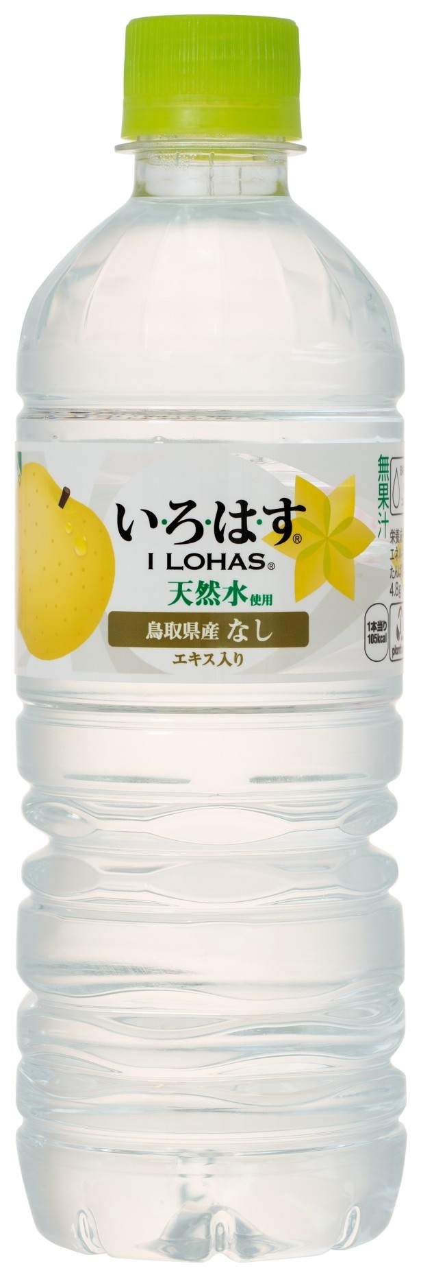 【写真を見る】11月28日発売の「い・ろ・は・す なし」(希望小売価格・税抜130円)は厳選した日本の天然水に鳥取県産なしエキスを加えた