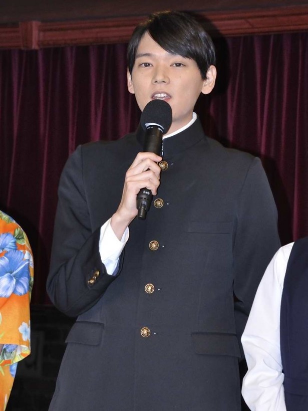 15歳の村田健太郎を演じる古川雄輝。学生服が様になっている
