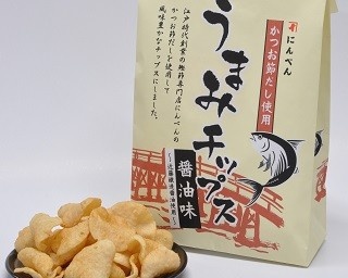 東京土産の新定番！“だし”を使ったうまみチップス