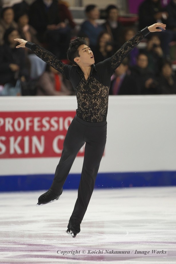 今季、躍進を遂げたネイサン・チェン。4種類の4回転ジャンプに注目が集まる
