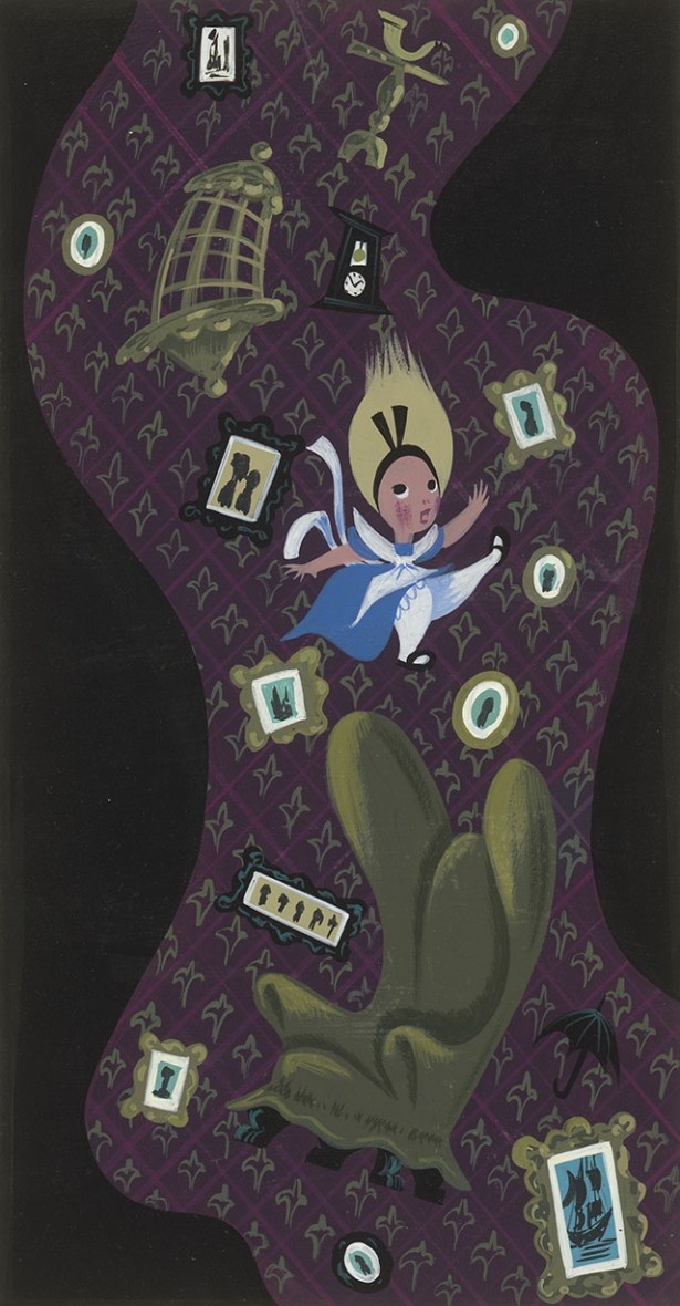 新進気鋭のアーティスト、メアリー・ブレアによる『ふしぎの国のアリス』(1951)のコンセプトアート
