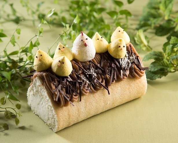 【写真を見る】メリッサの「幸せ『とり』こむ！ロールケーキ」(2017円)