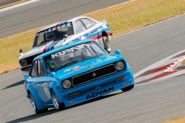 往年の名車によるヒストリックレース