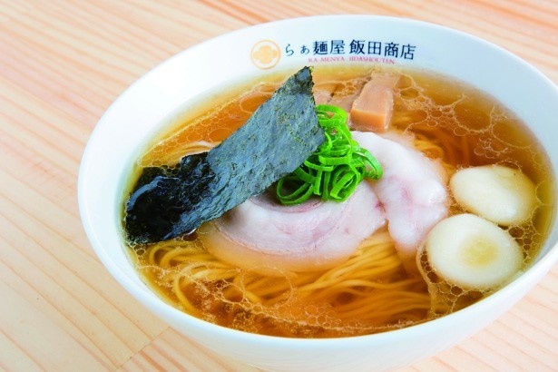 厳選小麦のらぁ麺～初期衝動～￥1,350「らぁ麺屋 飯田商店」(1日25食限定)